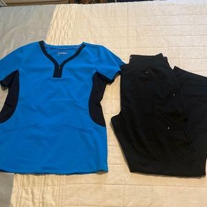 Healing hands yoga scrubs